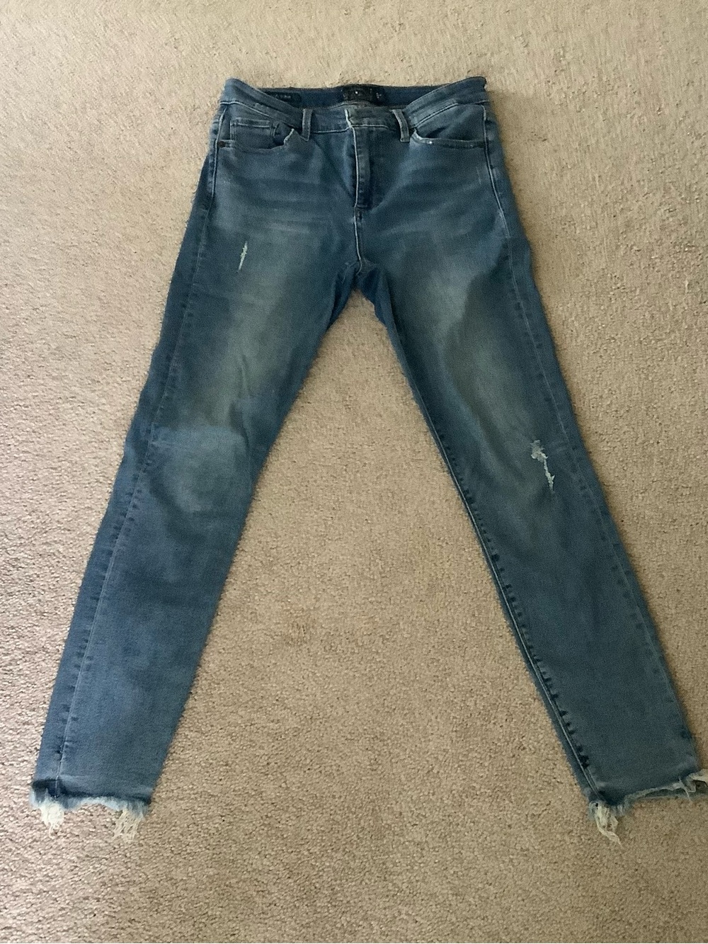 Lucky Brand Women's Skinny Jeans in Blue Wash